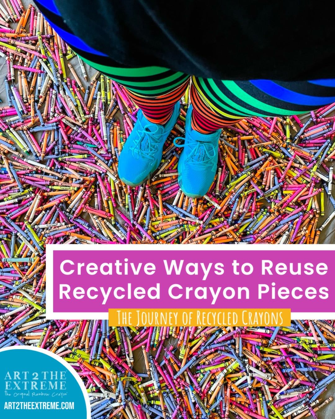 Creative Ways to Reuse Recycled Crayon Pieces